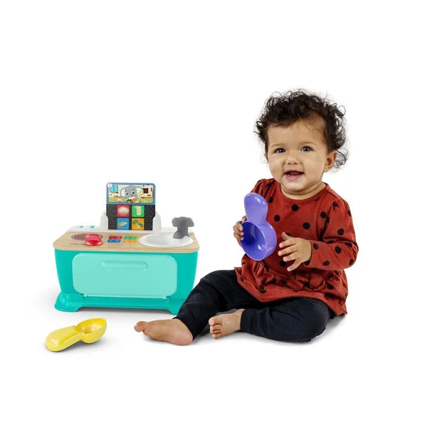 Baby Einstein Musical Kitchen Toy Magic Touch Kitchen™ Pretend to Cook HAPE 9m+