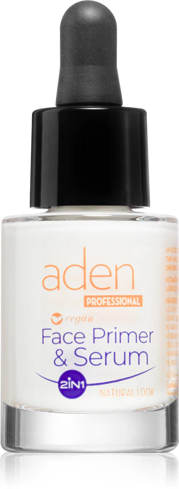 Aden Cosmetics 2-in-1 Face Primer & Serum, 15 ml