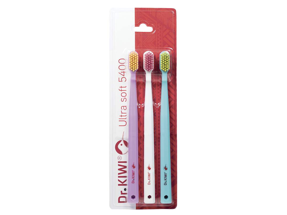 Dr. KIWI 5400 Ultra soft toothbrush 3 pcs