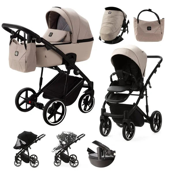 ADAMEX Mobi New Lux Beige combined stroller