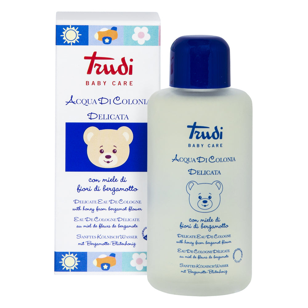Trudi Acqua Di Colonia Delicata Refreshing baby cologne bergamot honey after bath 100 ml