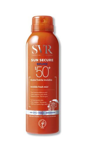 SVR Sun Secure Brume SPF50+ sunbathing mist 200 ml