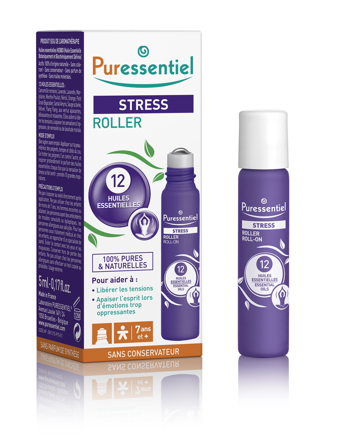 PURESSENTIEL Stree Relief Roll-on 5 ml