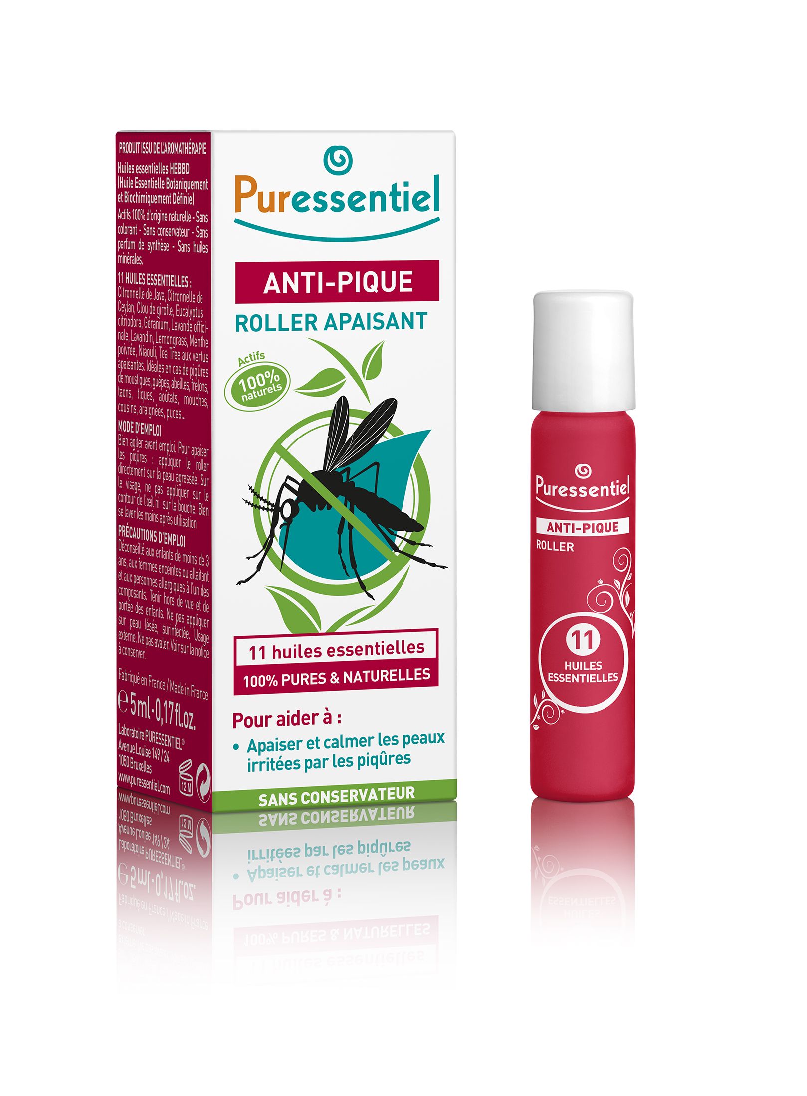PURESSENTIEL Against Insect Bites Roller 5 ml