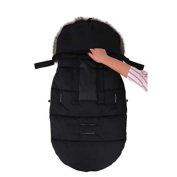 COTTONMOOSE Moose Stroller Footmuff Yukon Blue