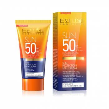 Eveline SUN SPF50 face sunscreen 50 ml