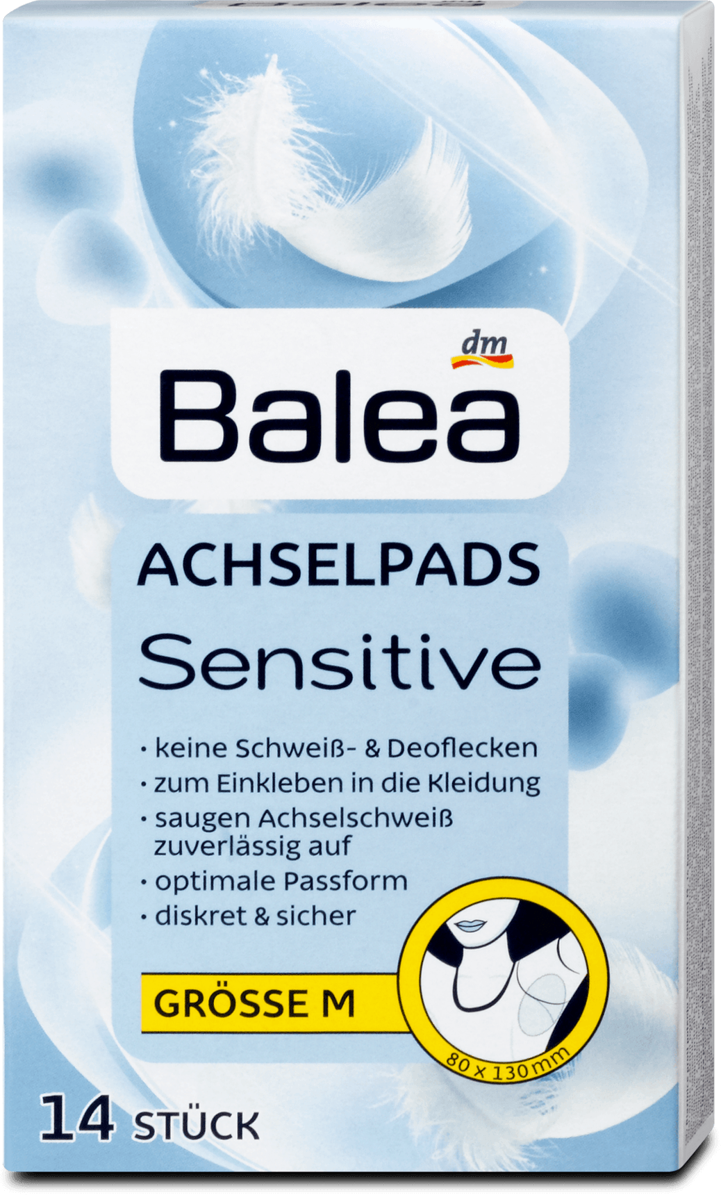 Balea underarm protection size M, 14 pcs