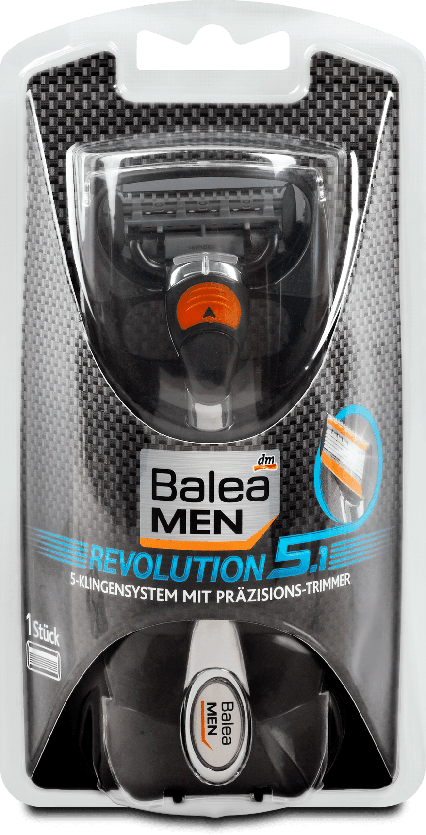 Balea MEN shaver Revolution5.1, 1 pc