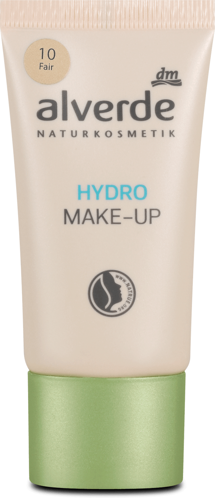 alverde NATURKOSMETIK Moisturizing Makeup 10 Fair, 30 ml
