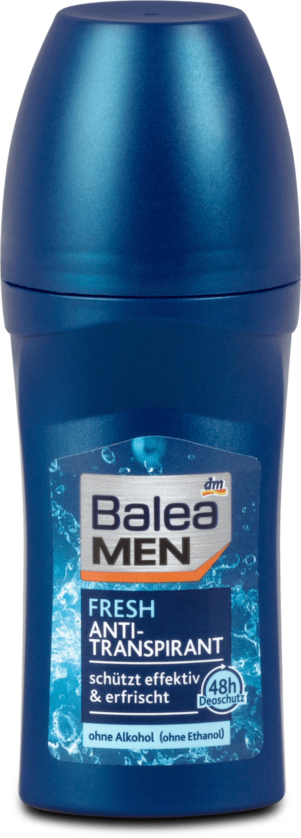 Balea MEN antiperspirant roll-on Fresh, 50 ml