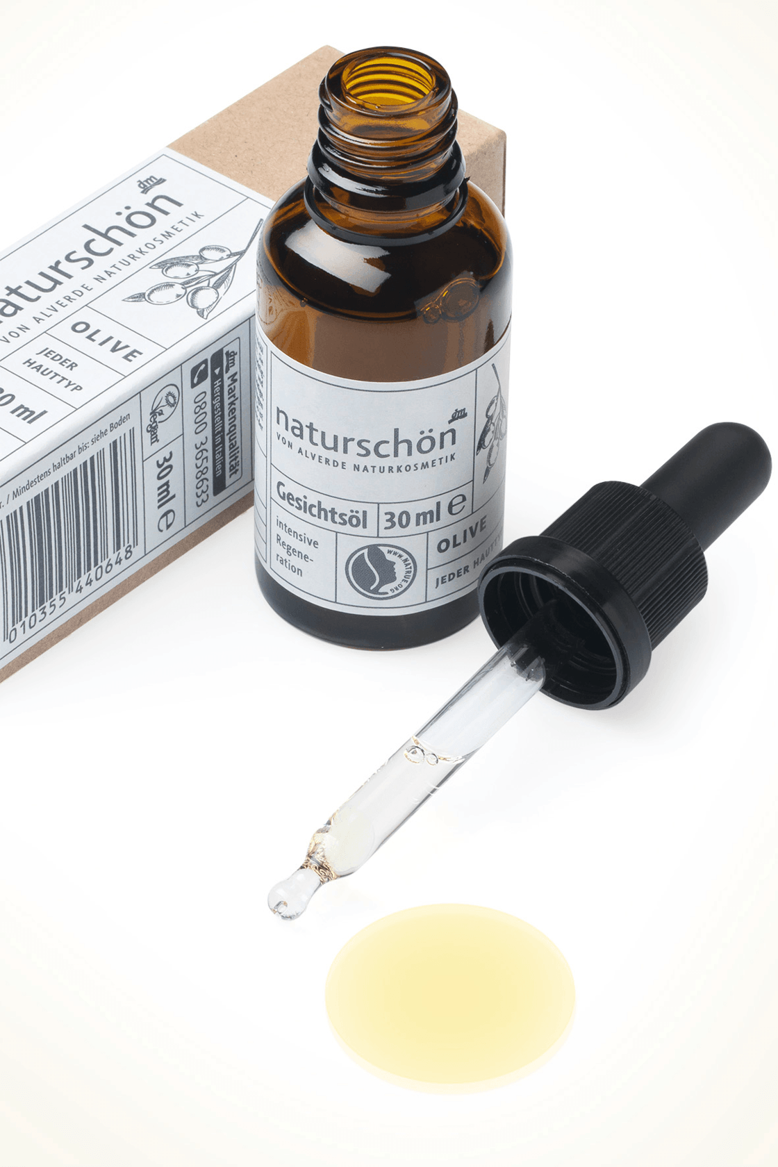 alverde NATURKOSMETIK naturschön olive oil, 30 ml