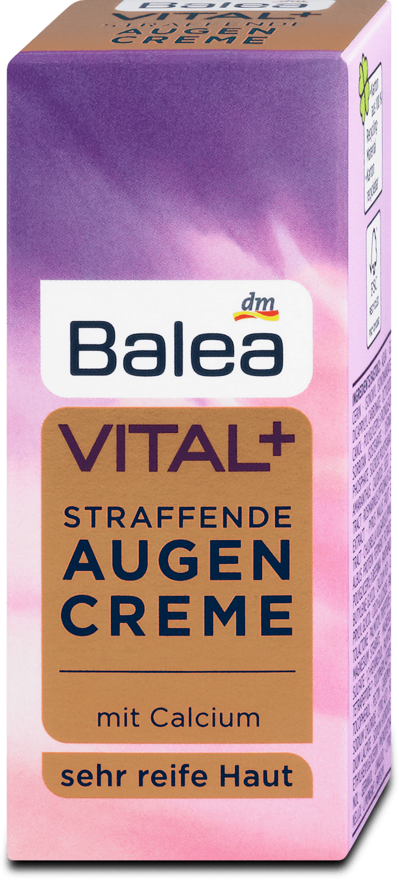Balea Vital + Smoothing Eye Cream, 15 ml
