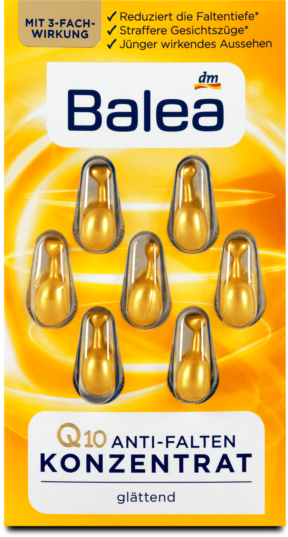 Balea anti-wrinkle skin capsules, 7 pcs