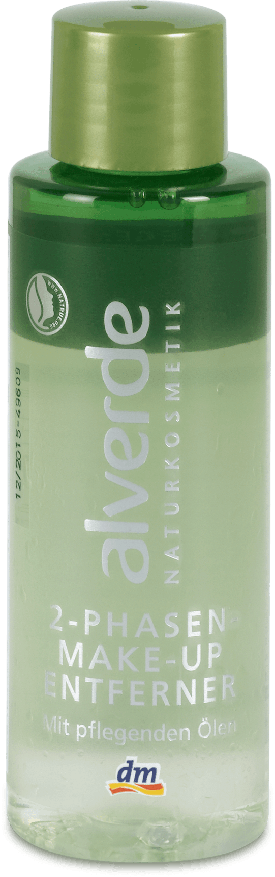 alverde NATURKOSMETIK two-phase make-up remover, 100 ml