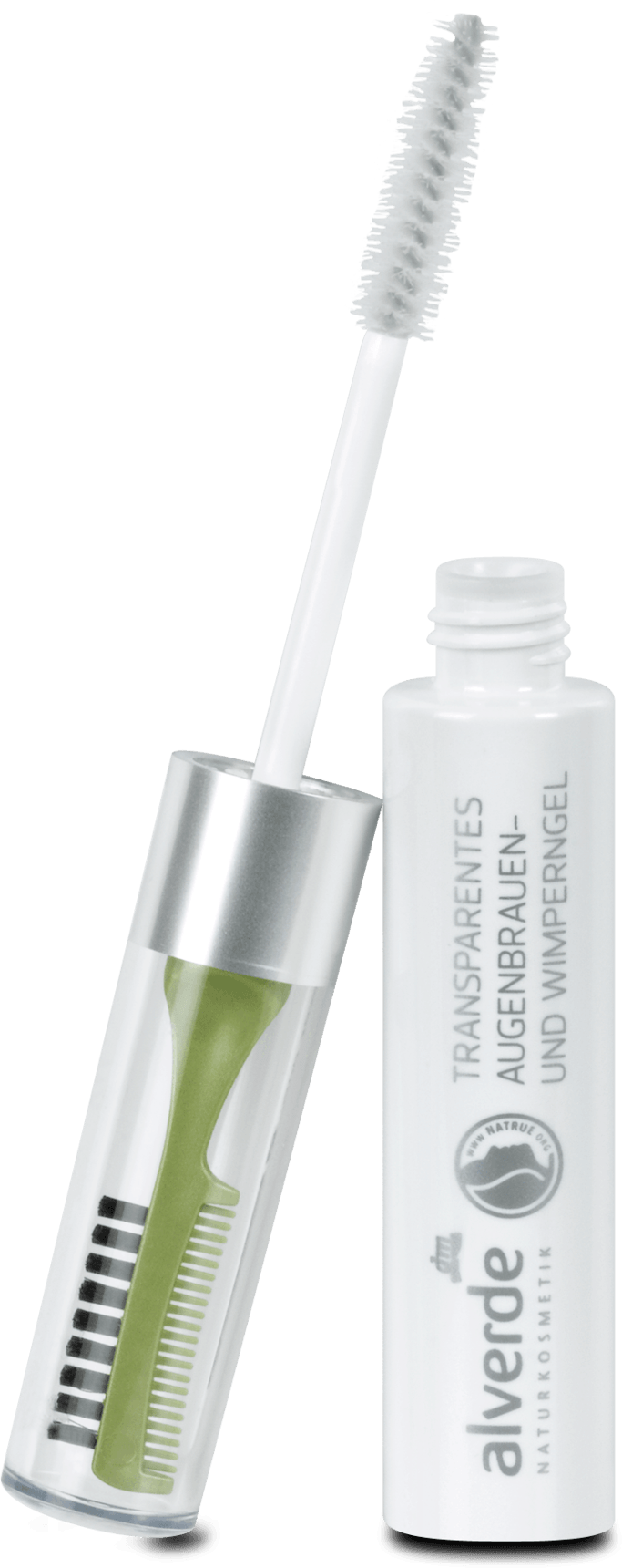 alverde NATURKOSMETIK transparent eyelash and eyebrow gel, 7 ml