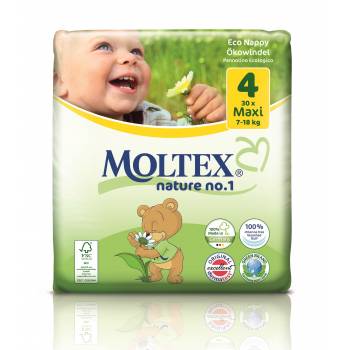 Moltex nature no.1 Maxi 7-18 kg diapers 30 pcs
