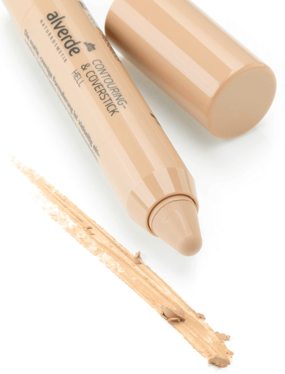 alverde NATURKOSMETIK Contouring & cover stick light, 3.7 ml