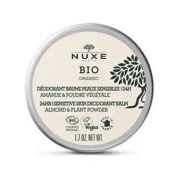 Nuxe BIO Organic 24h Sensitive Skin deodorant balm Almond & Plant Powder 50 g