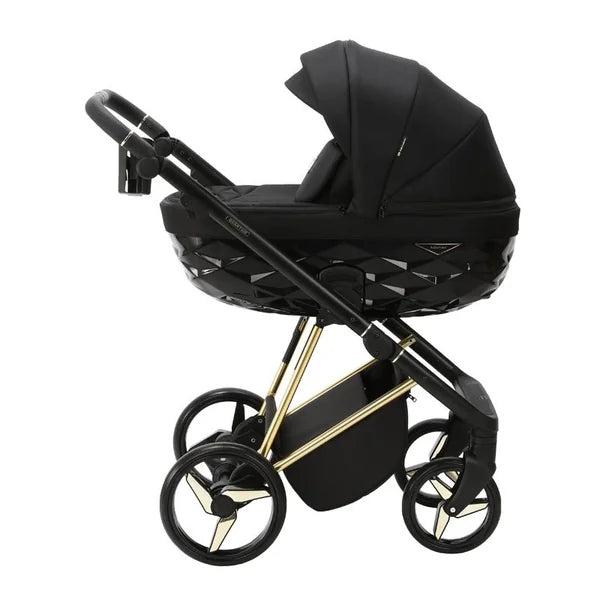 ADAMEX Quantum Special Edition Black/Gold Combination Stroller
