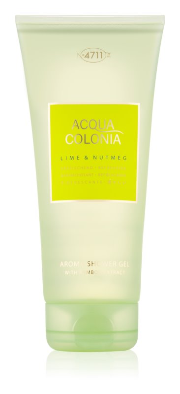 No. 4711 Eau De Cologne Lime & Nutmeg Aroma Shower Gel 200 ml