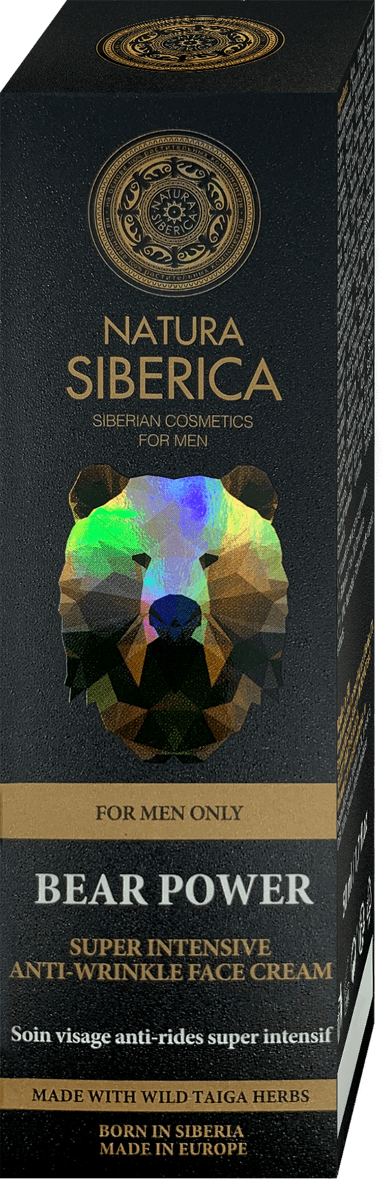 Natura Siberica MEN anti-wrinkle cream Bear Power, 50 ml