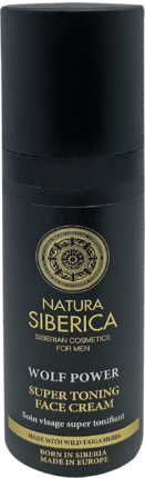 Natura Siberica MEN toning face cream Wolf Power, 50 ml