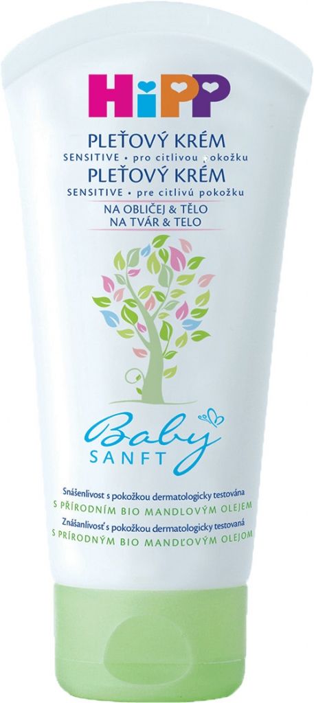 HIPP COSMETICS Baby Face and Body Cream 75ml