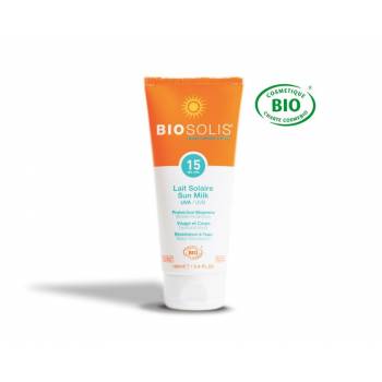 Biosolis SUN MILK SPF 15 suntan lotion 100 ml