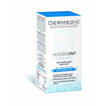 Dermedic Hydrain3 Hialuro Anti-Wrinkle Night Cream 55 ml