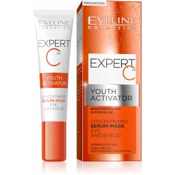 Eveline EXPERT C Serum mask for eyelids and eye area 15 ml
