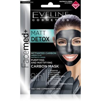 Eveline FACEMED + Matt Detox Face Mask 2x5 ml
