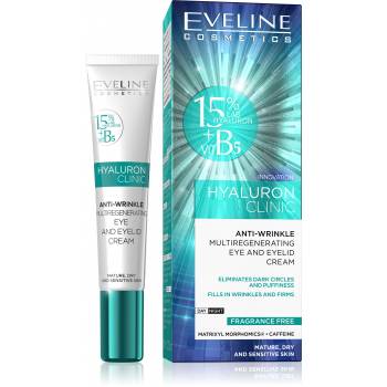 Eveline Hyaluron Clinic Eyeliner Cream For Eyelids 20 ml