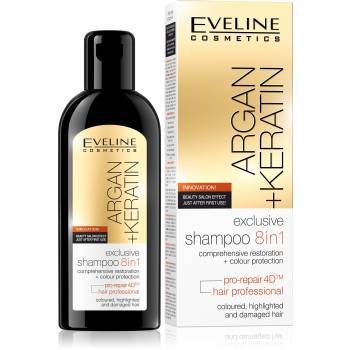Eveline Argan + Keratin 8in1 shampoo 150 ml