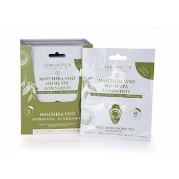 Erboristica Face mask with green clay 2x10 ml