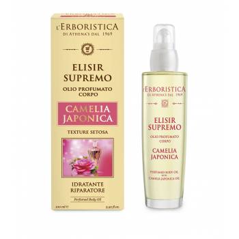 Erboristica Body oil with scent of Japanese camellia 100 ml