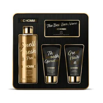 Grace Cole Ultimate men's body cosmetics gift box 4 pcs
