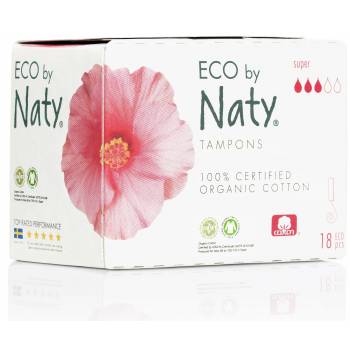 ECO by Naty Super Women's tampons 18 pcs