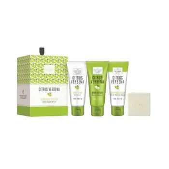 Scottish Fine Soaps Luxury gift set Citrus Verbena 4 pcs