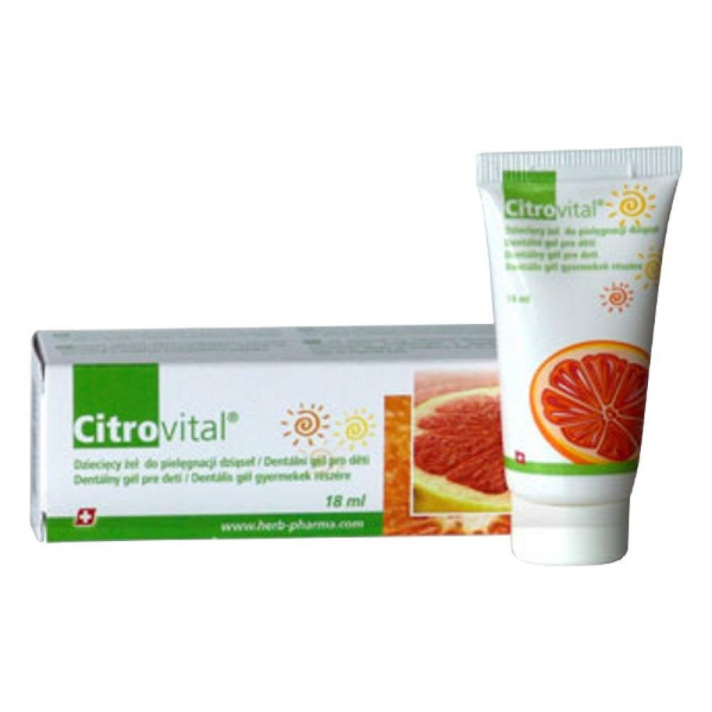 Fytofontana Citrovital Dental Gel for Children 18ml