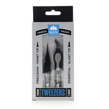 Pacific Shaving tweezers set 2 pcs
