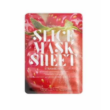 Kocostar Slice mask sheet Strawberry moisturizing face mask 20 ml