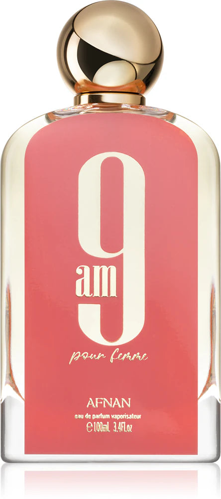 Afnan 9 AM Pour Femme Eau de Parfum for Women 100 ml