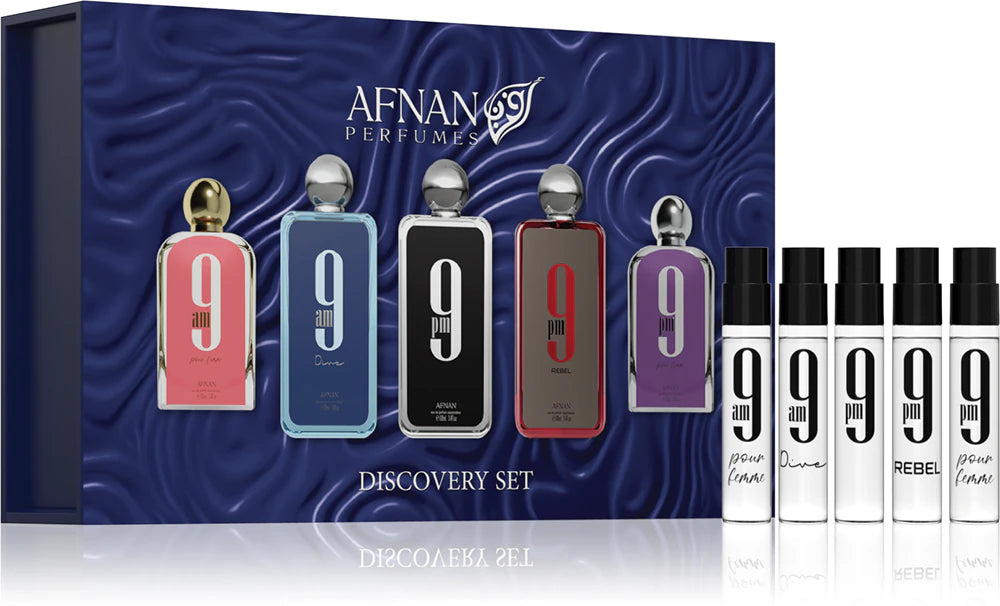 Afnan Perfumes 9 Series - Discovery Set 5× 2 ml