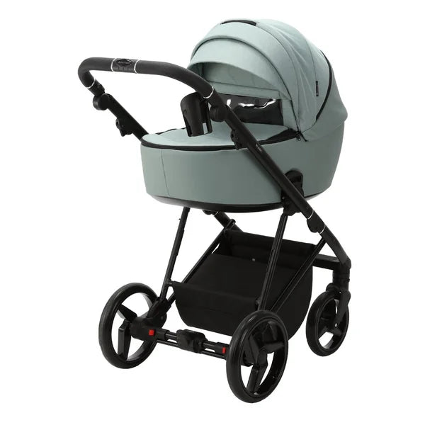 ADAMEX Combined stroller Blanc Standard Green