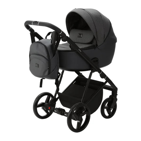 ADAMEX Combined stroller Blanc Standard Graphite