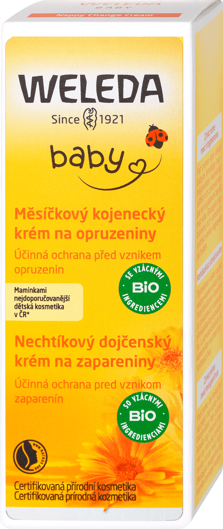 Weleda baby calendula baby cream for sores, 30 ml