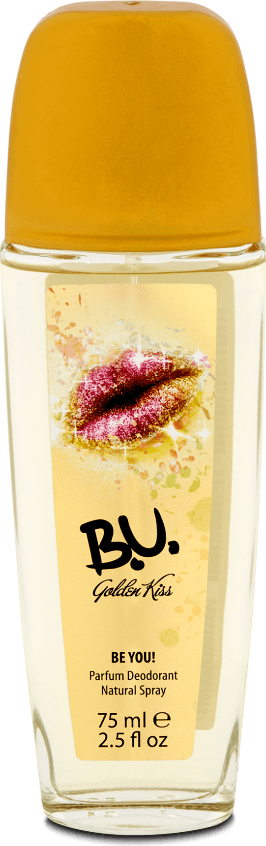 BU deo natural spray Golden Kiss, 75 ml