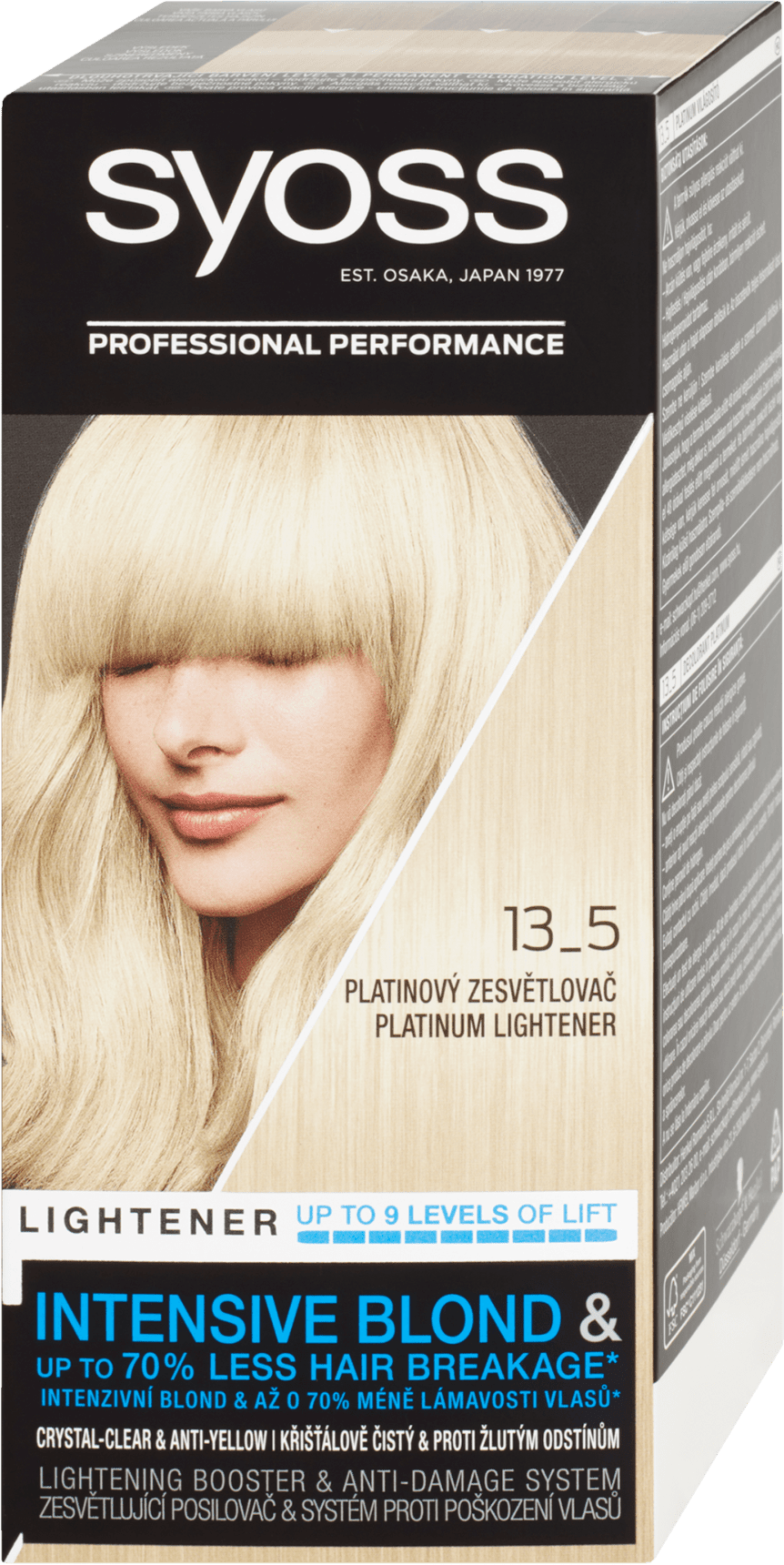 Syoss hair color Platinum Lightener 13-5