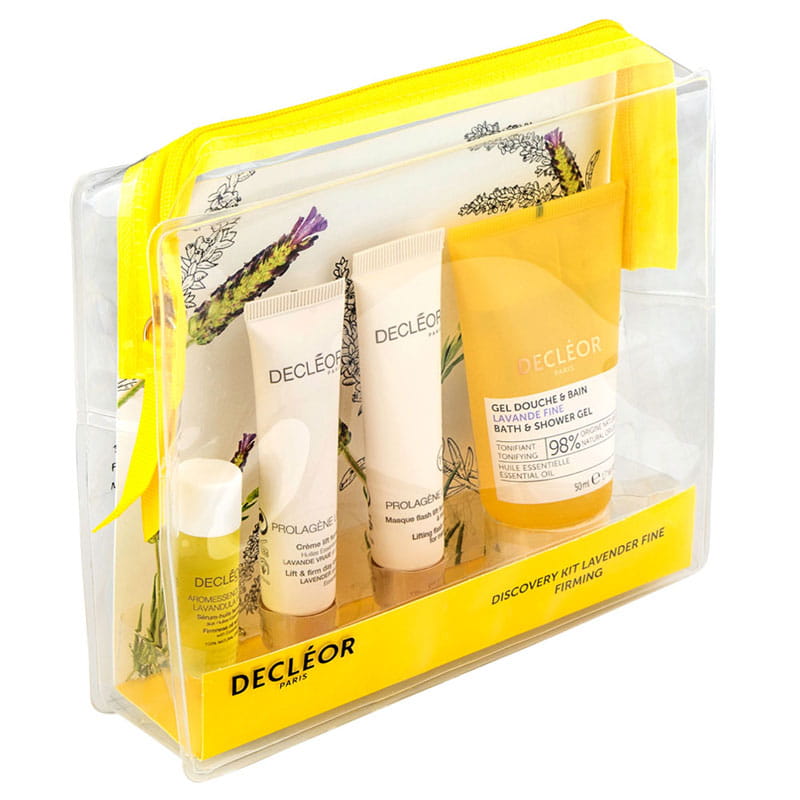 Decleor Paris discovery kit lavender fine firming Cosmetics Kit 5 pcs Gift Pack