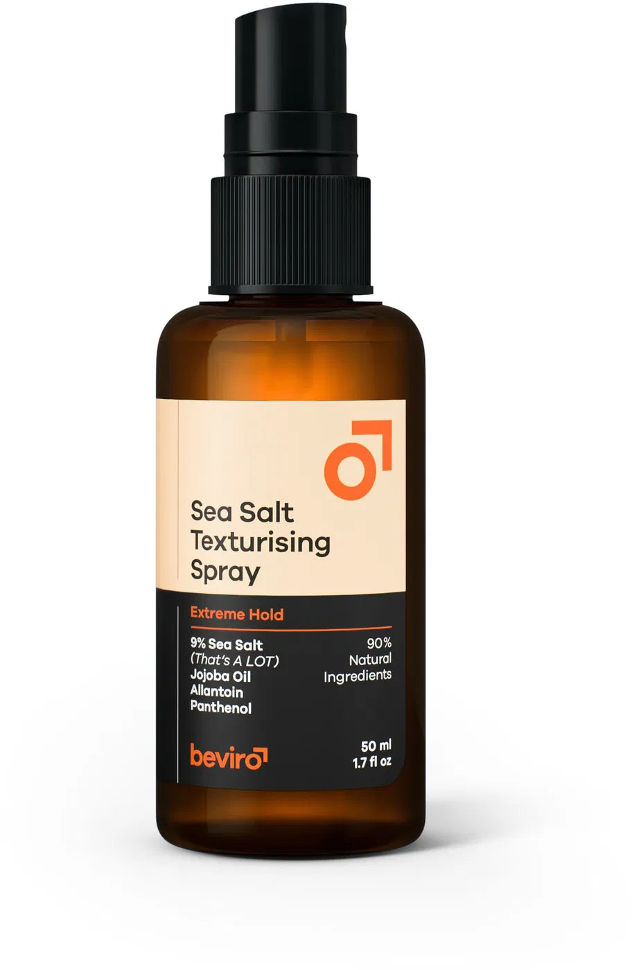 beviro Sea Salt Texturizing Hair Spray Extreme Hold 50 ml